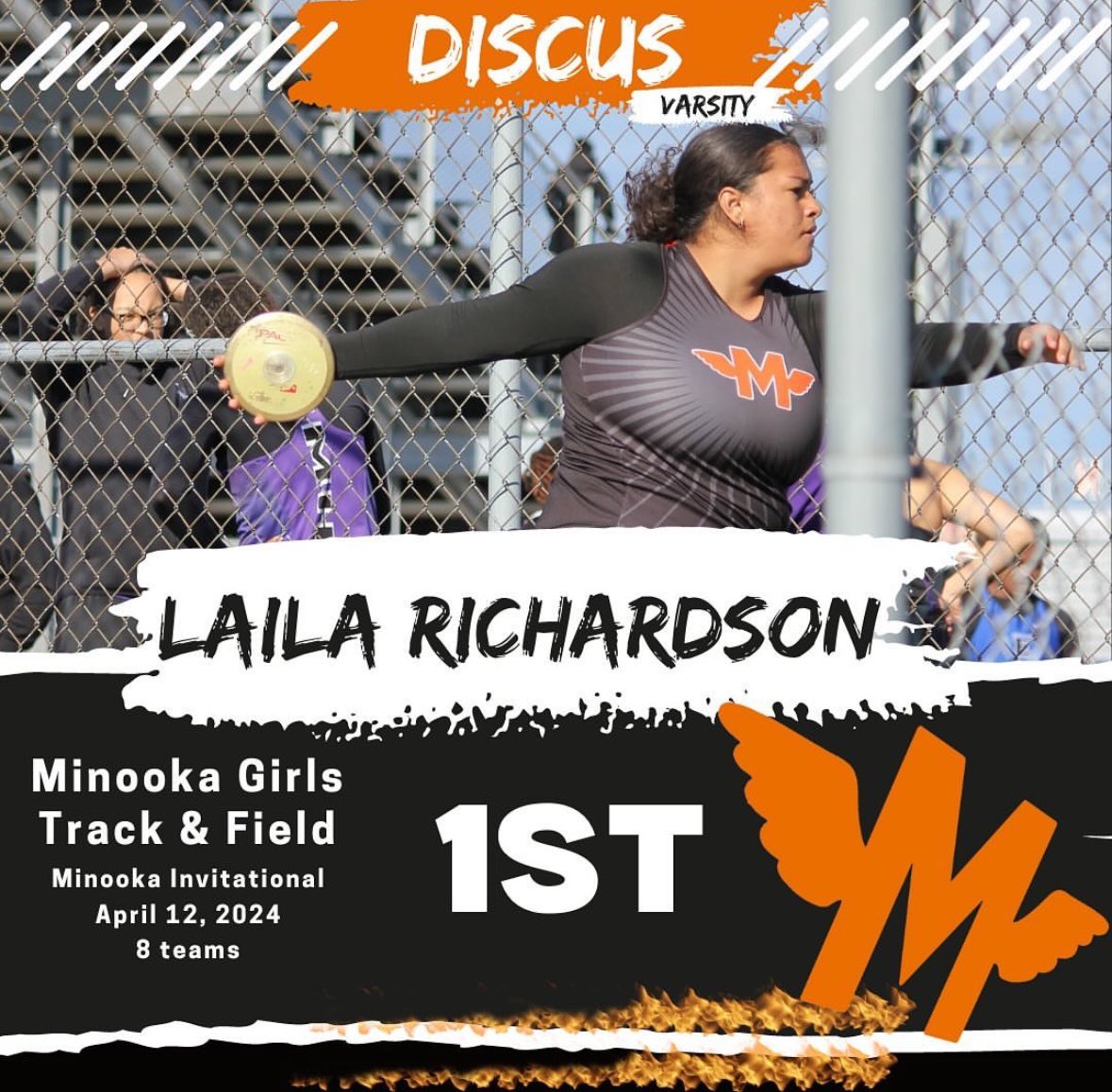 MinookaGTrack's tweet photo. Varsity champions from Friday night’s Minooka Girls Invitational! https://t.co/K5AuwfO5dS