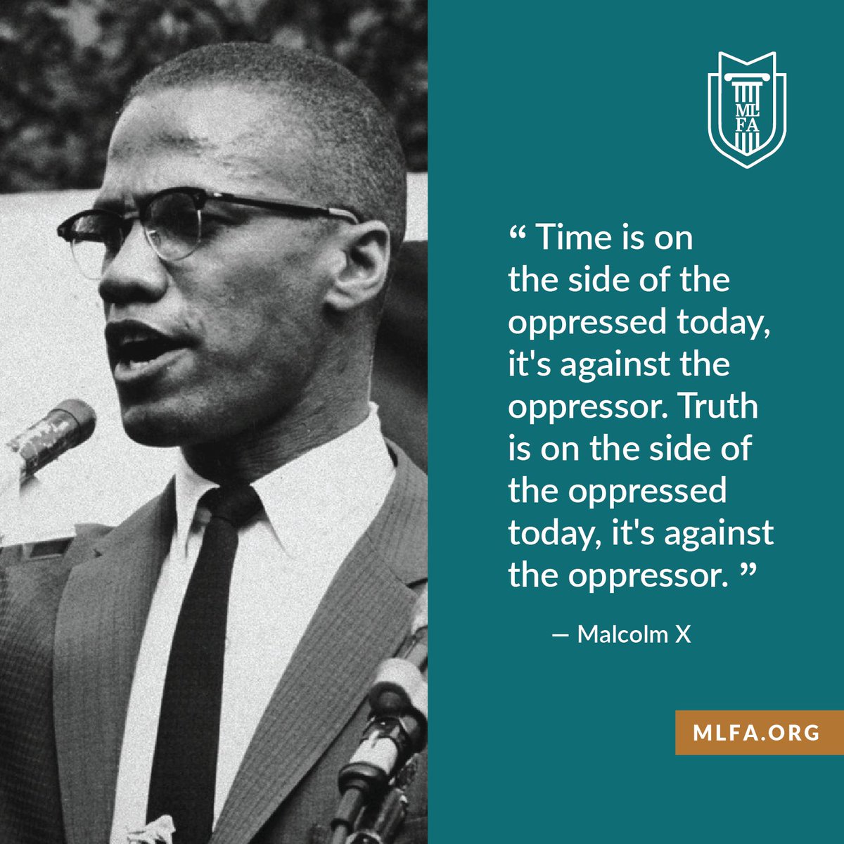 In a world where the oppressed are silenced, MLFA continues to stand as a legal force with the brave souls who advocate for justice. MLGA.ORG