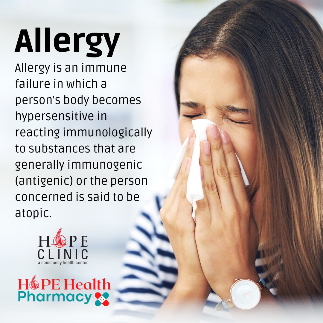🤧 Allergy Season Alert! 🤧 HOPE Health Pharmacy is here to help! 9:00 AM to 5:00 PM | Monday to Friday 📞Consultations or inquiries call at 832.982.1301 🛵We also offer delivery services for your convenience #AllergySeason #HOPEHealthPharmacy #HealthcareConvenience #HOPEClinic