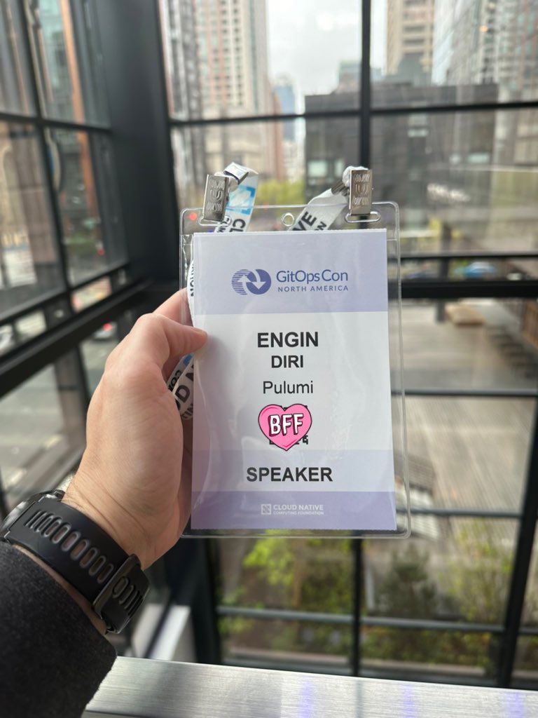 _ediri's tweet image. Let‘s go #GitOpsCon NA! 🙌🙌

Join my talk about the KEBAP stack later! 😍