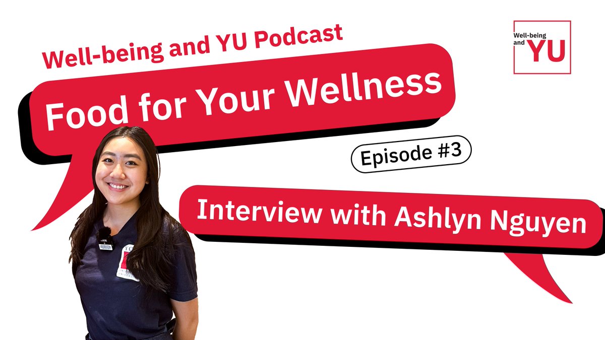 They say food is FUEL! 🍜 Learn more about the proactive approaches to healthy eating in EP3 of the Well-being and YU podcast with Ashlyn Nguyen, the project lead of the FUEL Cookbook! 🔊 Listen here: counselling.students.yorku.ca/well-being-pod…