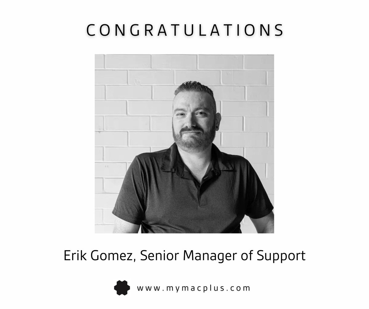 🎉 Let's celebrate Erik stepping into his new role as Sr. Support Manager! With 12 years of dedication, his expertise has been invaluable. While he takes on new responsibilities, his commitment to clients remains unwavering—he'll still be out in the field, making magic happen. 🌟