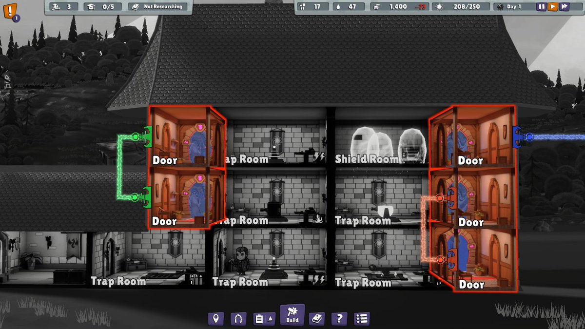 Let's introduce you to the dimension door! We could tell you it’s a story-rich mechanic that absolutely makes sense within the realm of an Artificer’s Tower, but the reality is that we just didn’t want to animate stairs. 

#indiegame #indiedev #Unity3D