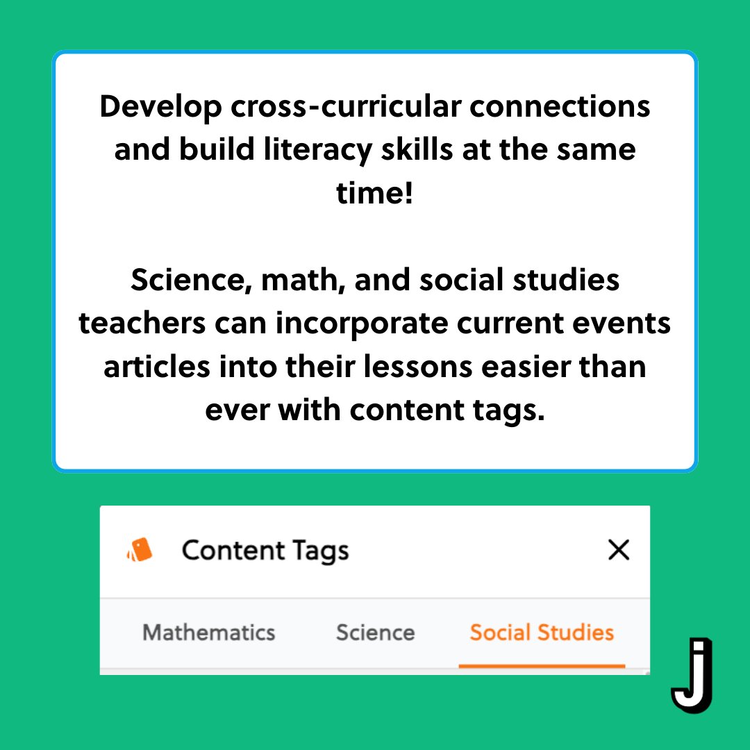 Juice_Learning's tweet image. New features alert! 🌟 Introducing Content Tags on The Juice: now educators can easily find informational text articles aligned with social studies, math, and science categories. Enhance student learning with relevant, engaging content! #TheJuice #EdTechPlatform
