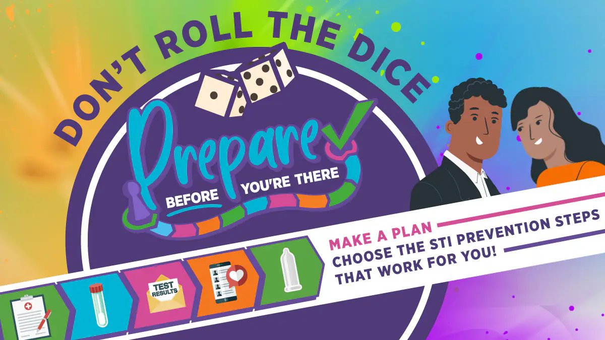 #STIAwarenessWeek is here! Use this week to make a #SaferSexGamePlan so that you’re prepared to prevent STIs before you play. Learn more, decide what’s right for you. bit.ly/3JU6Od3