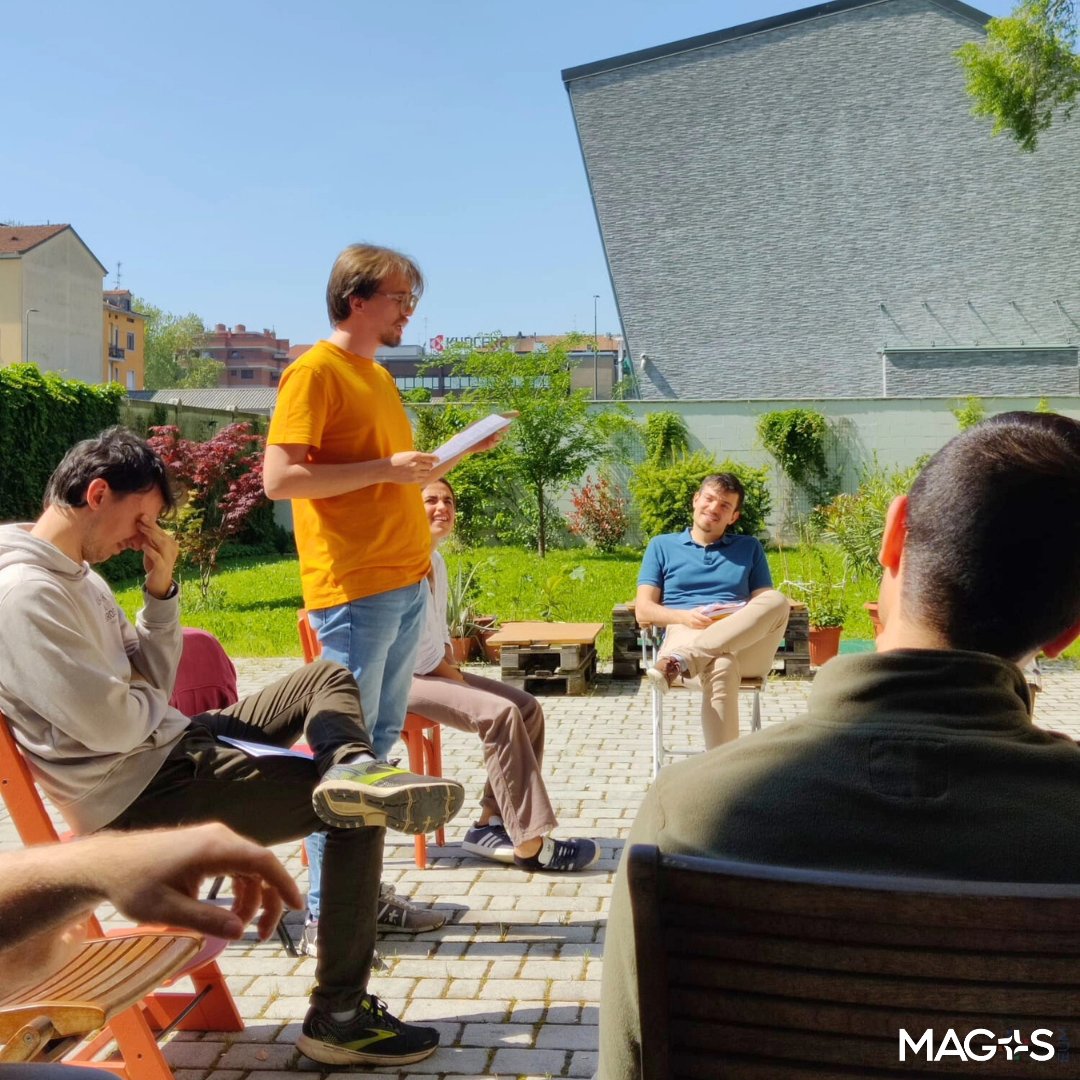 aggsoc's tweet photo. Cosa significa costruire insieme ad altri il #benecomune?
Ne abbiamo parlato sabato al cohousing Base Gaia, per una nuova tappa del percorso di formazione politica di #ICareLab.
Apertura, dialogo, confronto: passi necessari per camminare oltre i confini individuali. https://t.co/Z7hg3gL6KP