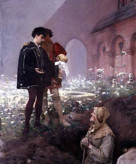 #FortheloveofShakespeare #ForTheFun #WorldArtDay Hamlet and the Gravediggers by Pascal AJ Dagnan-Bouveret