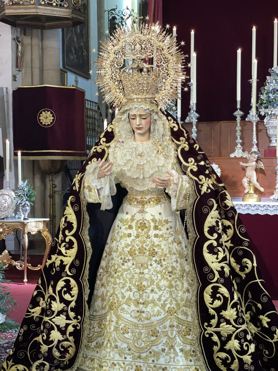 𝗔𝗖𝗧𝗨𝗔𝗟𝗜𝗗𝗔𝗗 | La Hermandad de los Javieres de trasladará a la Parroquia de Santa Marina el próximo 10 de mayo a las 21:30. Lo hará la Virgen de Gracia y Amparo y San Juan en andas, el Señor está en restauración.