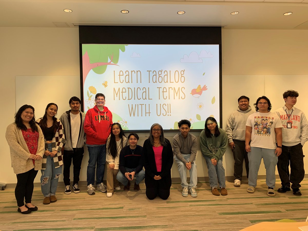 A new #UMSON student group called “Asian Students Inspired to Advance in Nursing” hosted a lunch event for students to learn medical terms in Tagalog, one of the major languages spoken in the Philippines. We love to see our student groups sharing their knowledge with one another!