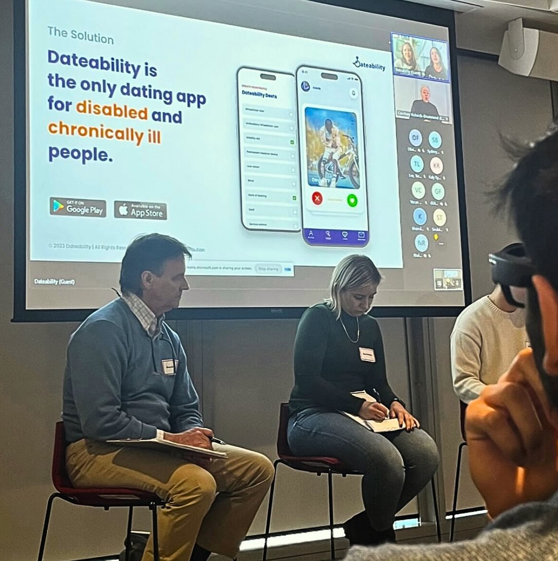 We want to congratulate our partners at @dateabilityapp on their recent WIN during a startup business pitch competition sponsored by ATS Labs, Canada's only accessibility startup accelerator. Nice!
 #AccessibilityForAll #ATS_Labs #AccessibilityInnovation #InclusiveInnovation