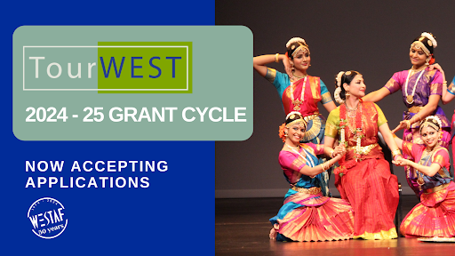 Attention, arts and community organizations! WESTAF's 2024-25 TourWest application is officially open. 

Learn more and apply today: bit.ly/3TBy3Pt

#WESTAF #TourWest #PerformingArts