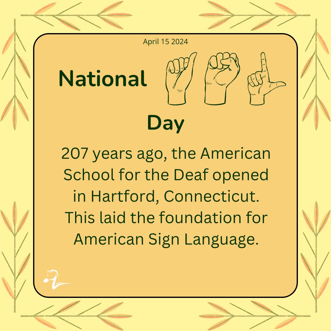 Today, we celebrate the Deaf community! Learn more about access to ASL by going to deafchildren.org!

 #DeafCommunity #DeafAwareness #AccessibilityMatters #ASLCommunity #ZebraStrategies #NationalASLDay