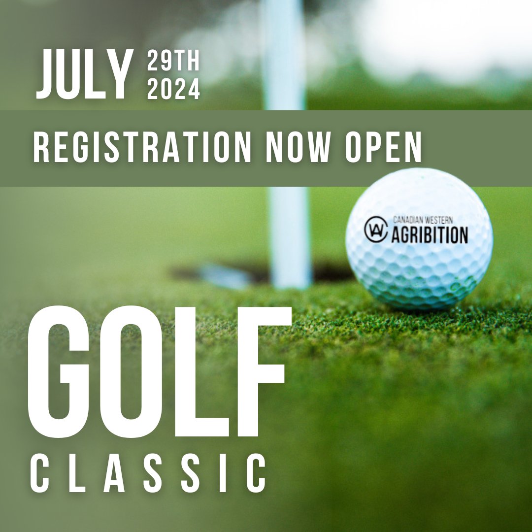 Registration is now open! 🏌️ Get your team registered before it sells out! You can register through the link below or on our website. 🔗agribition.formstack.com/forms/cwa_golf… #CWAGolfClassic2024 #RegisterNow #YQRSummerEvent