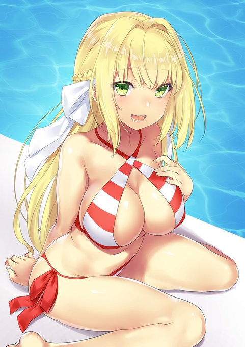 #気温が高いので気が早いが水着絵が見たい 
はい 