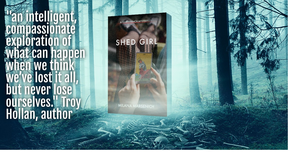 '...Marsenich’s novel is an intelligent, compassionate exploration of what can happen when we think we’ve lost it all, but never lose ourselves.' ~ Troy Hollan, author of Clucked. amazon.com/Shed-Girl-Juli… #suspense #thriller #runaway #abduction #fiction #books @MilanaMarsenich