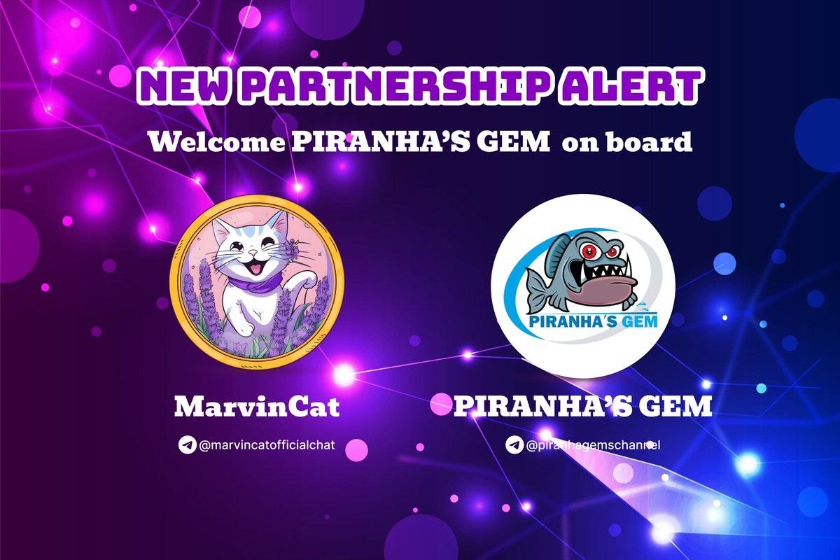 🎉 Exciting News! 🎉

We're delighted to announce our groundbreaking partnership with the esteemed @piranhagemschannel! 🤝

Having the support of @piranhagemschannel will definitely boost visibility for our projects and attract more investors. 🚀

Stay tuned for additional