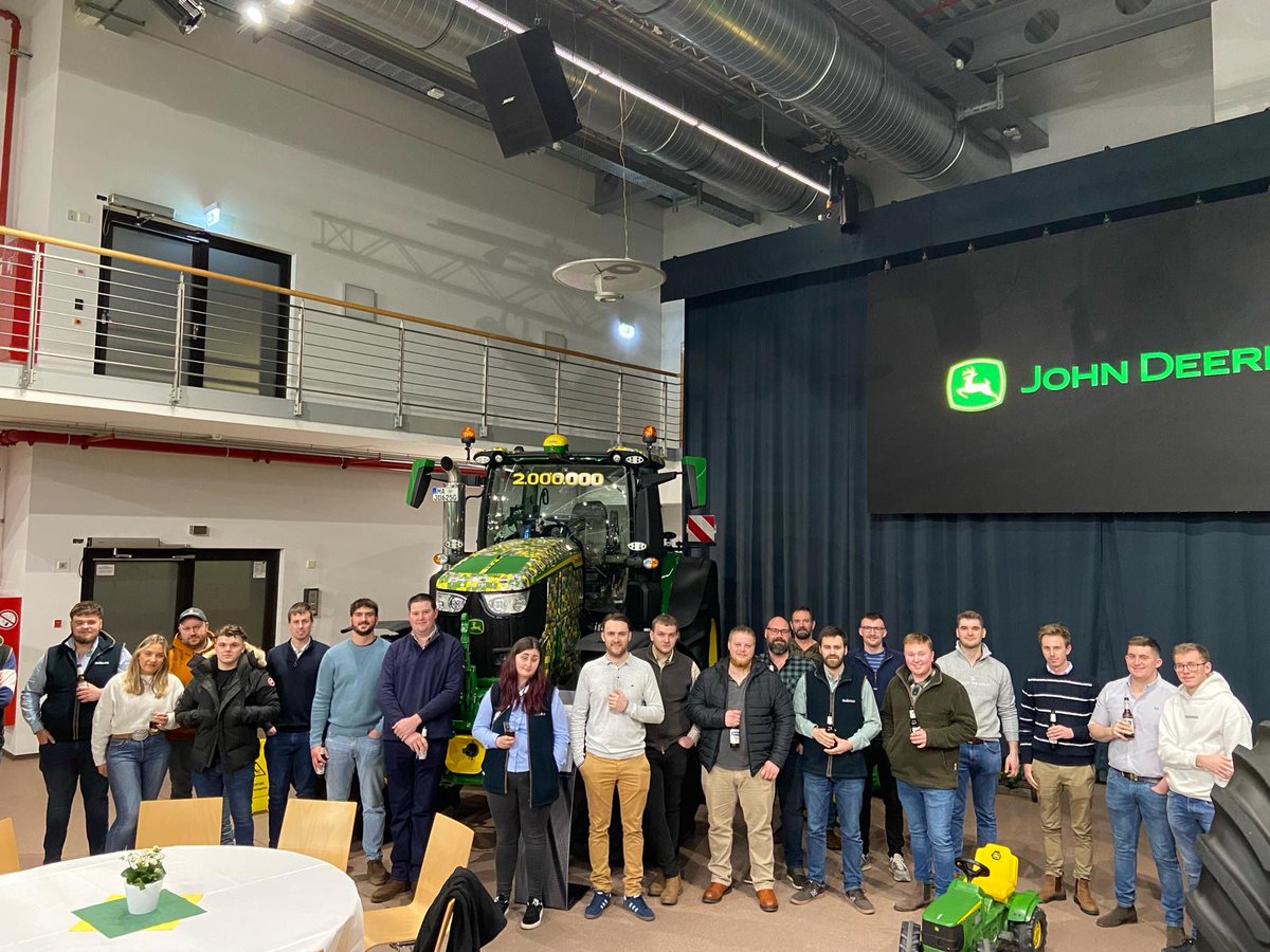 🌟 Some of our technicians had an incredible experience visiting John Deere's operations in Germany! From exploring the Cab Factory and EPDC parts hub in Bruchsal to touring the tractor factory in Manheim and the technology centre in Kaiserslautern! 🔧🚜