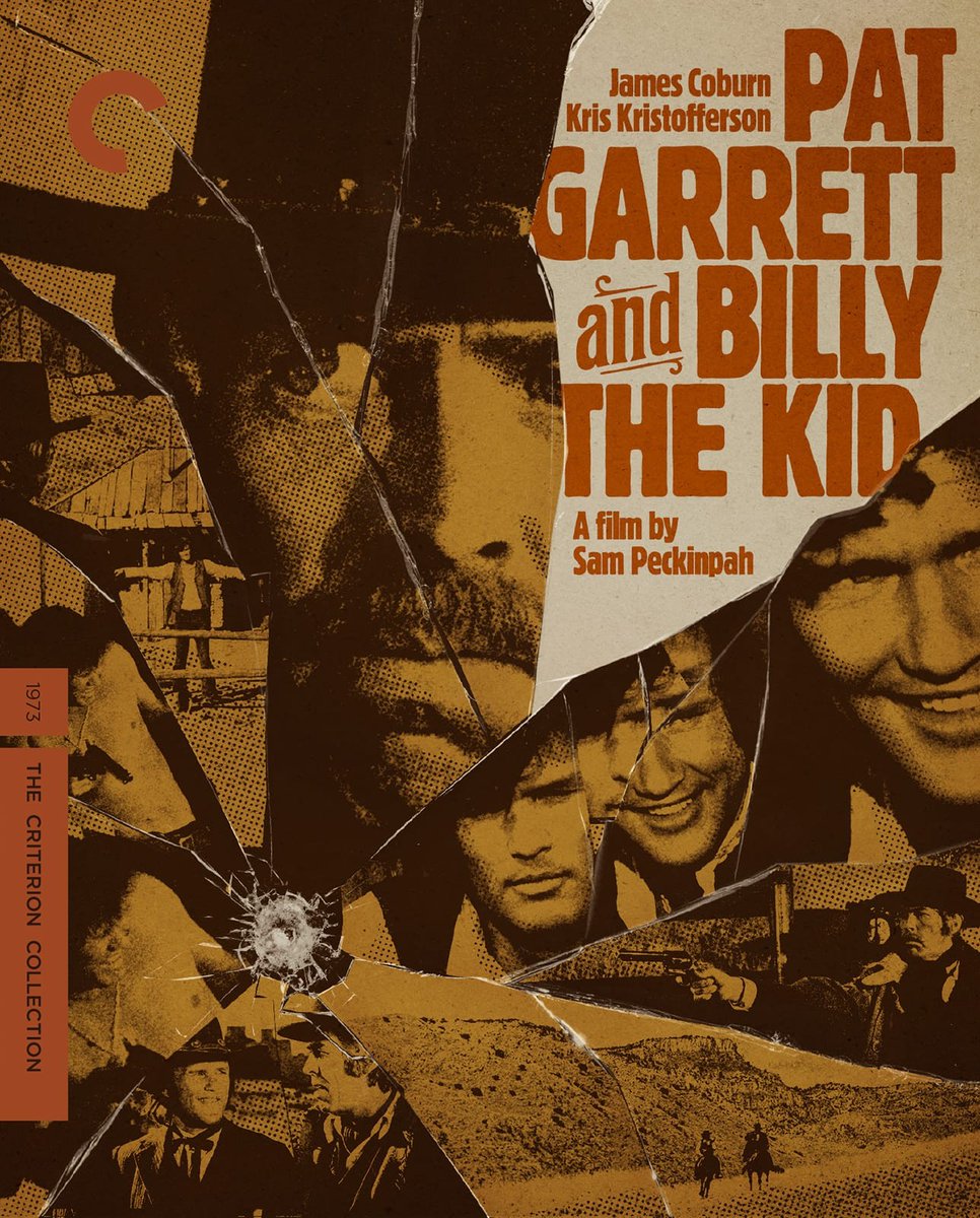 Our new 4K edition of PAT GARRETT AND BILLY THE KID (1973) enters the collection in July! 🤠criterion.com/films/29028-pa… Sam Peckinpah’s cycle of genre-redefining westerns came to a close with this blood- and dust-caked elegy for the American West, which marries his renegade style