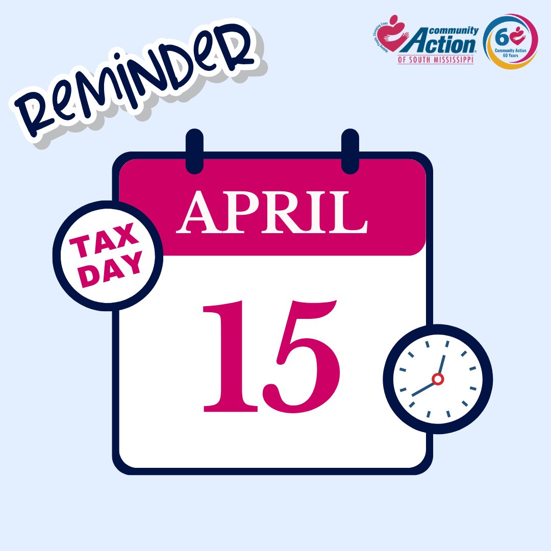 _CAOSMS_'s tweet image. Happy Tax Day!💵 

While you crunch those numbers, remember the community that supports you. Let&apos;s celebrate the contributions we make, not just in taxes, but in building a stronger, more connected community together.

#HelpingPeople #ChangingLives