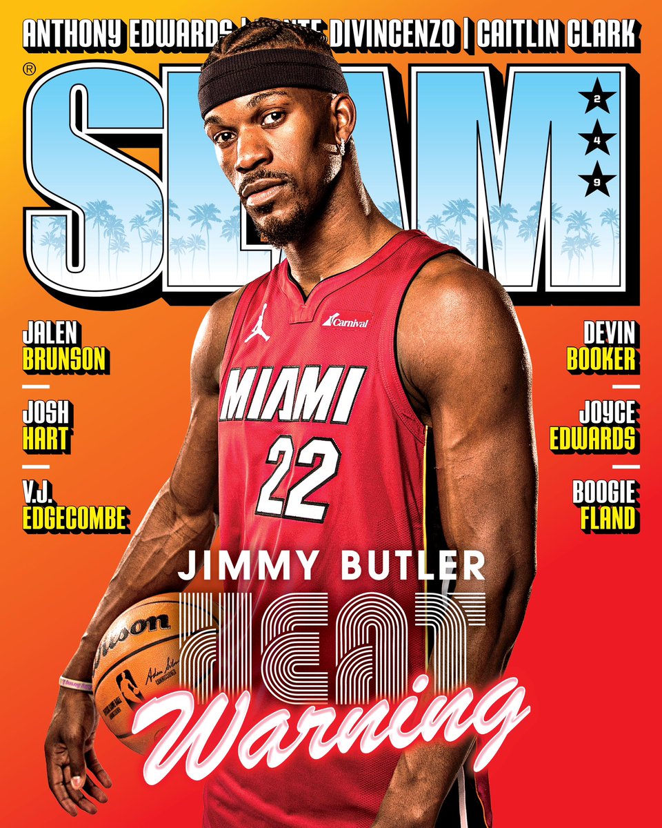 'It’s the time where people really gotta think about going up against the Miami Heat and myself... Don’t nobody want to see us in a seven-game series. We know that.' Wrote the latest @SLAMonline cover story on Jimmy Butler: slamonline.com/the-magazine/2…