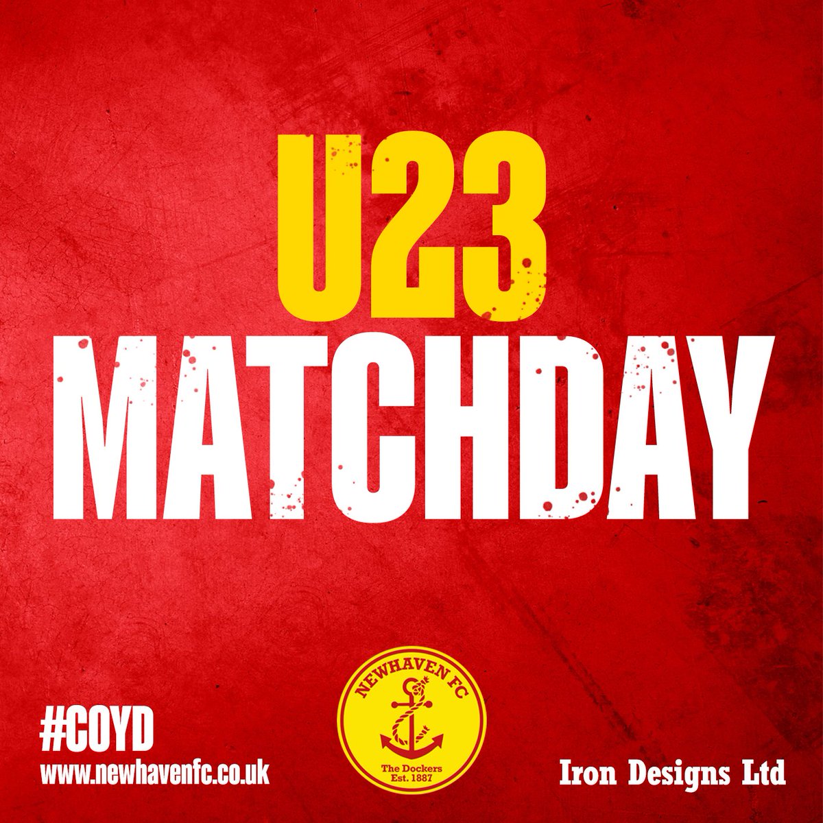 🔴🟡⚽️ 𝗨𝟮𝟯 𝗠𝗮𝘁𝗰𝗵 𝗗𝗮𝘆! Our Under-23s are in Mind Charity Cup action tonight as they travel the short distance to the Sports Park to take on @PT_FC. Kick off is at 7.45pm and entry is by donation to @MindCharity. #COYD