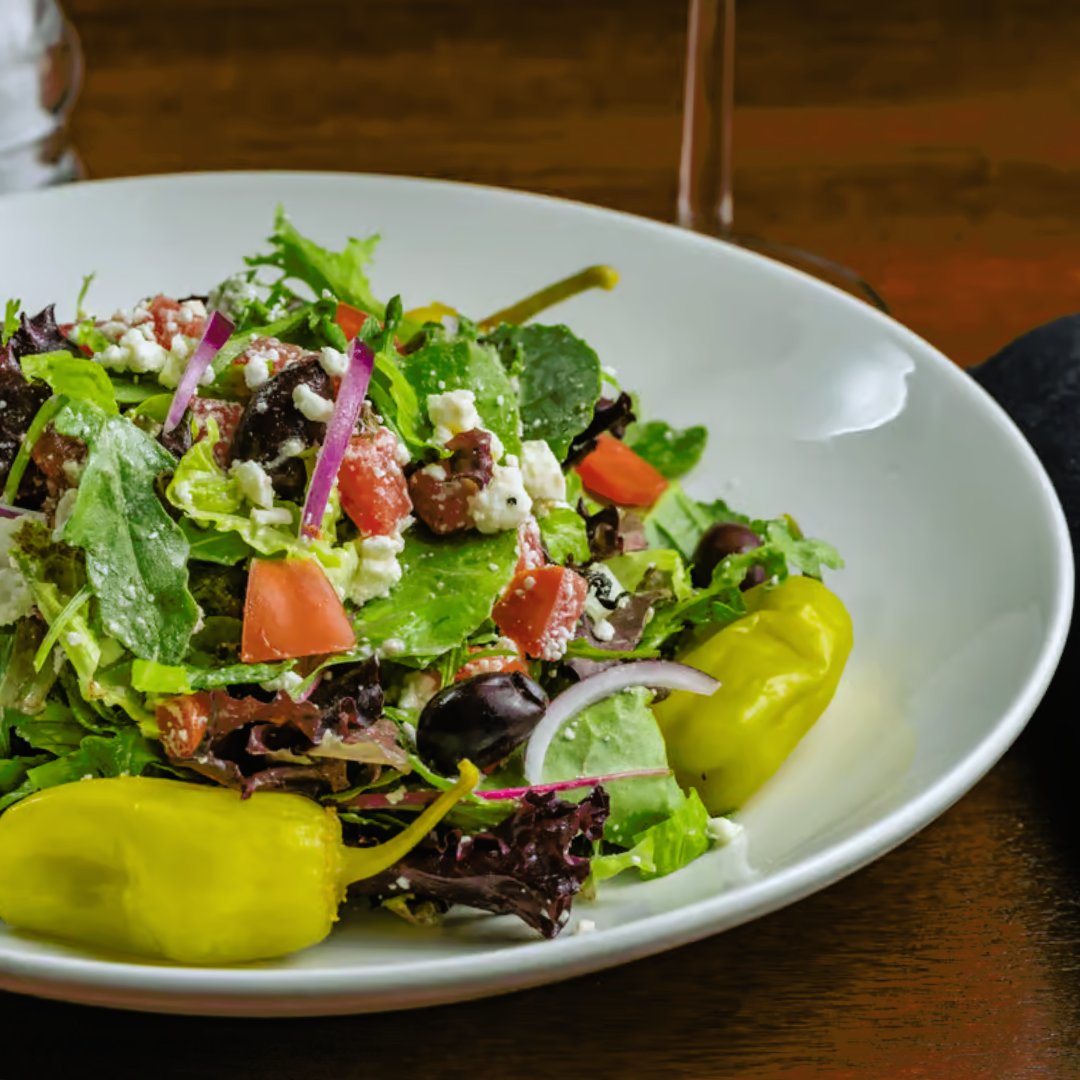 Kickstart your week with a light lunch. Our Greek Salad is a perfect choice for a beautiful spring day! 🥗

#GreekSalad #LightLunch #EatHealthy #SpringDay #FoodLovers #TastyEats #EatLocal #QualityFood #VillageTavern #DeliciousFood