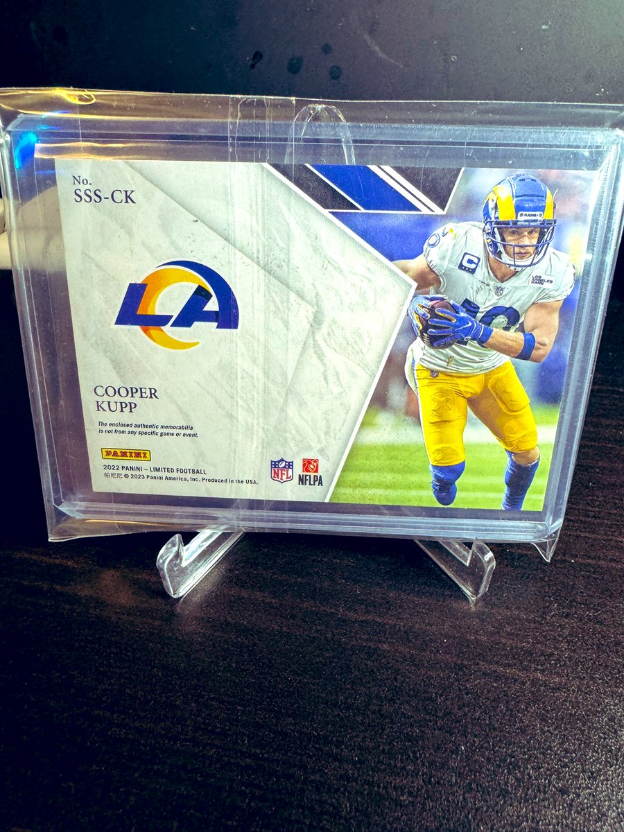 we already hit 900 followers 😳 Time for another g1v3aw@y! this time for a Cooper Kupp jersey card /99 🙂 To enter: - Like/Repøst - FoIløw me - Comment your favorite sports stat of all time! Winner picked this Friday! 🙂 love y’all, I got a crazy giveaway cooked up for 1k 👀