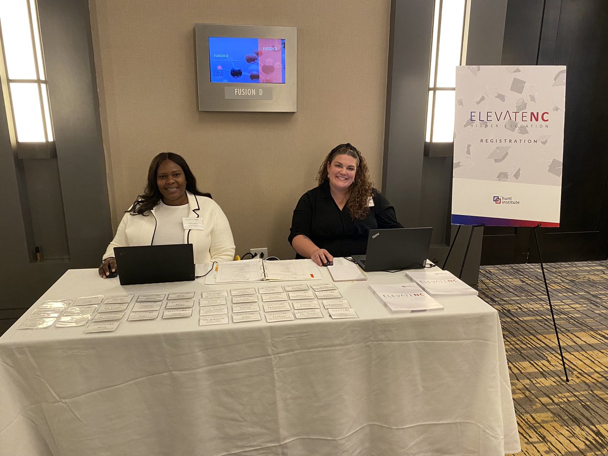Hunt_Institute's tweet photo. Good morning from @StateViewHotel! We’re here for #ElevateNC Cohort 4 Meeting 4! Looking forward to some great conversations for this last meeting! Stay tuned for more! https://t.co/vk64CipDD1