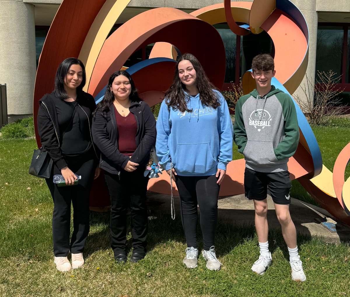 Cornelius Faulkner, Brianna Garcia, Mia Gonzalez and Julia O'Hare competed in the Moraine Valley Community College Tech Challenge for Microsoft Office last week. They were selected to participate by Mr. Pierce, their Computer Concepts and Literacy teacher.