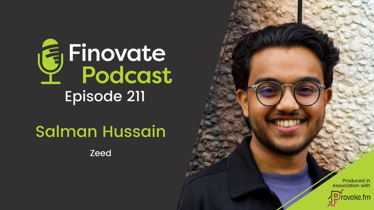 The next gen of educational content on #investment and #wealthmanagement 🧠 @realestSalman of FinovateEurope Best of Show winner @join_zeed joins @GregPalmer47 on this episode of @Finovate for an insightful conversation! 🎙️ bit.ly/3xDIZoG #fintech #finovate #podcast