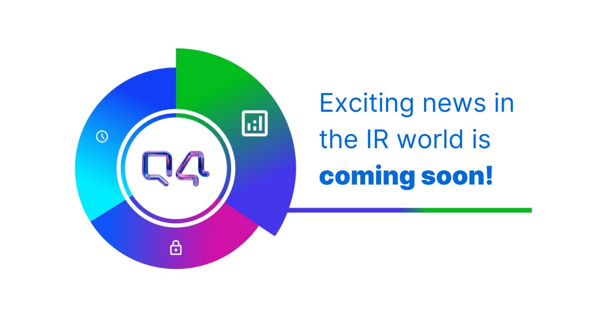 Exciting news in the IR world is coming soon. 🚀 Stay tuned for updates! #InvestorRelations