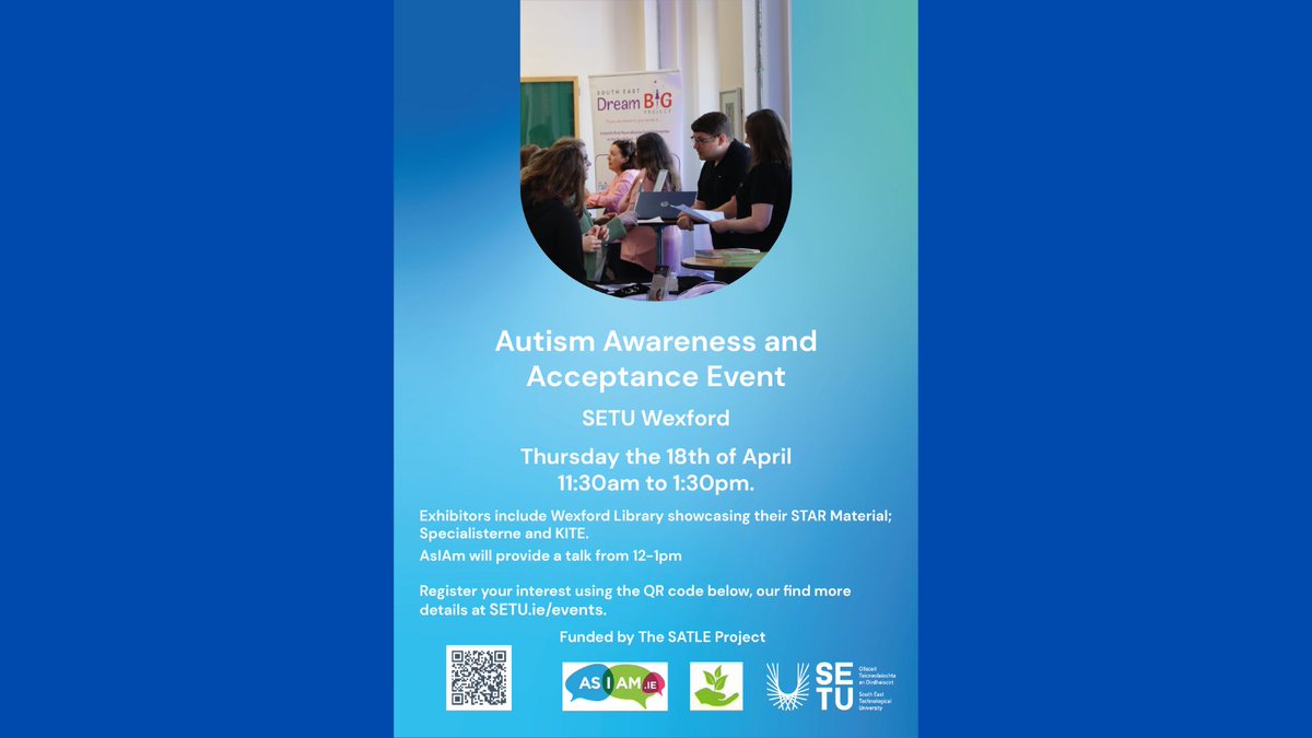 #WexfordLibraries will be showcasing their Star collection at the Autism Awareness and Acceptance Event on Thursday 18th April, 11.30am - 1.30pm at SETU Wexford. #AutismAwareness #StarCollection #SETUWexford #SensoryToys