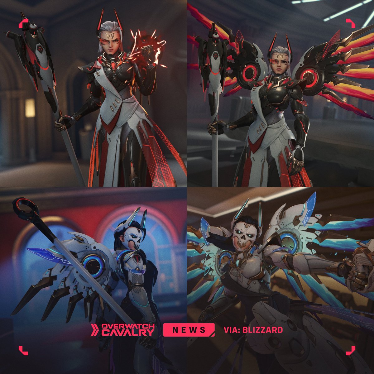 Some customization for Vengeance Mercy in #Overwatch2 🎨
