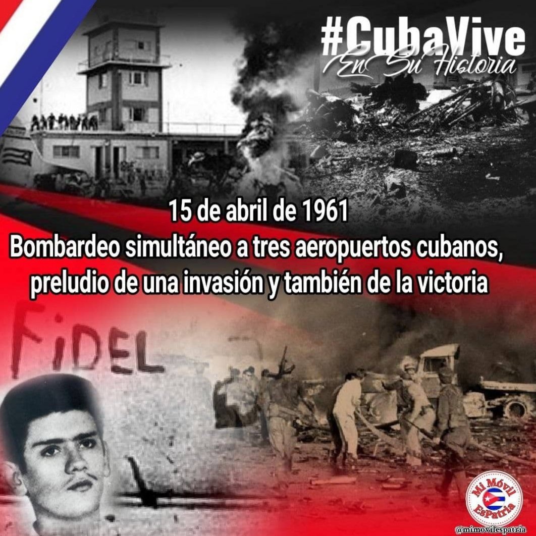 @EVilluendasC #LunesConMarx.Lo dijo Fidel el (19/04/1976): “(…) a partir de Girón nació realmente nuestro partido marxista-leninista; a partir de aquella fecha se cuenta la militancia en nuestro partido [...]'. #AduanadeCuba #DeZurdaTeam 🤝🐲