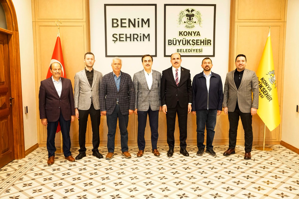 Odamız Yönetim Kurulu olarak Konya Büyükşehir Belediye Başkanımız @u_ibrahim_altay'a hayırlı olsun ziyaretinde bulunduk. Belediyecilikte dünya çapında bir model olan Konyamıza hizmetlerinin devam edeceğine inancımızla yeni dönemde Başkanımıza çalışmalarında başarılar diliyorum.