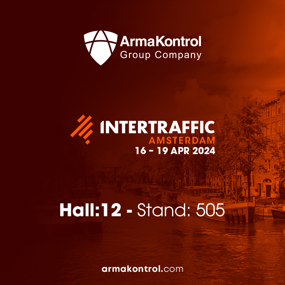 📍 16-19 Nisan tarihleri arasında Amsterdam Intertraffic Fuarı'ndayız. Sizleri de standımıza bekleriz.

📍 We'll be at the Amsterdam Intertraffic Exhibition from April 16th to 19th. We look forward to welcoming you at our booth!
#Intertraffic2024 #Exhibition #armakontrol