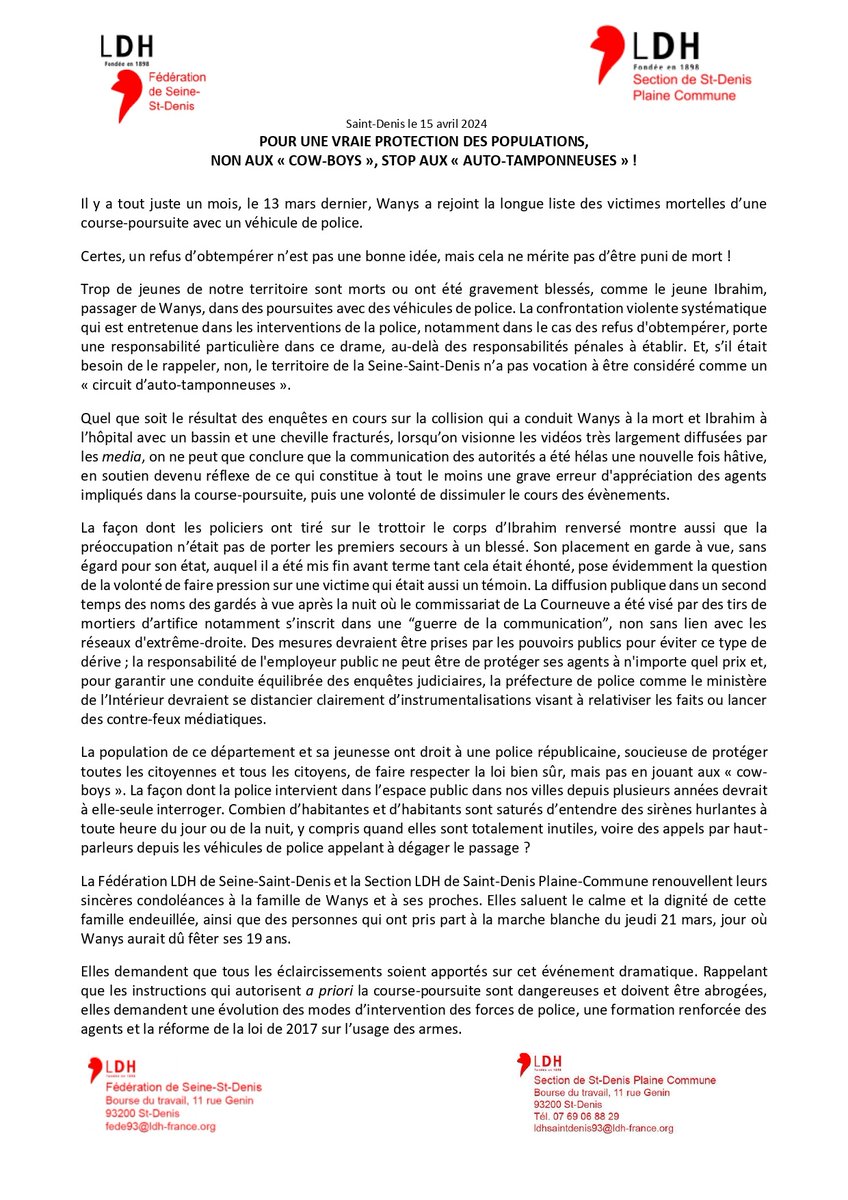 LDHSaint-Denis tweet media