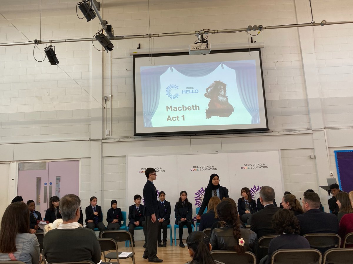 Another brilliant graduation ceremony lead by @CORE_Hello1 today. Parents and staff watched the students perform scenes from Shakespeare's 'Macbeth' followed by a singing performance of 'Here comes the sun'. #COREcollaboration #COREopportunity #CORErespect #COREexcellence