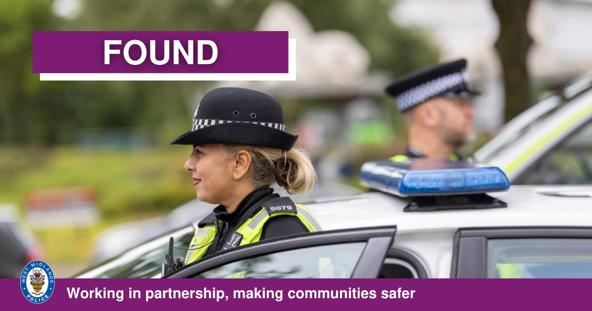 #FOUND| Missing Vladimir from #Sandwell has been found safe and well.

Thank you for sharing our appeal.