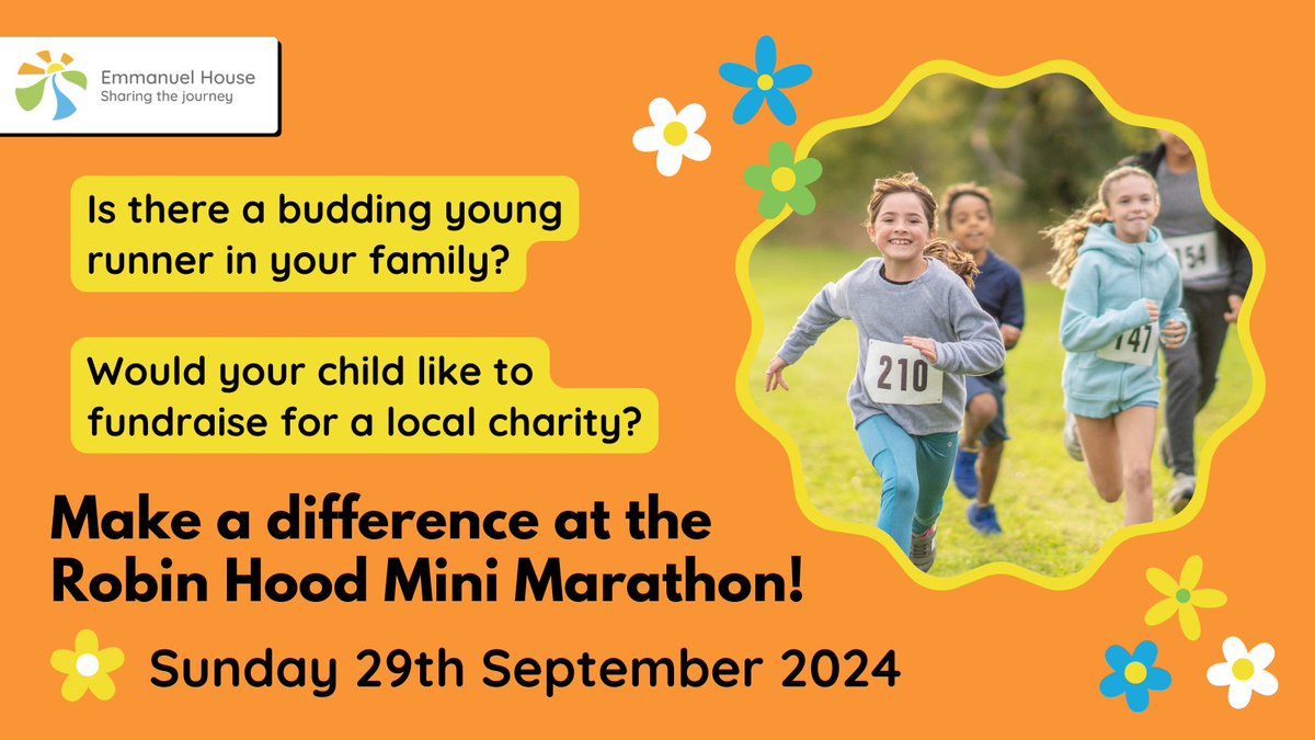 Emmanuel House Support Centre (@emmanuel_house_) on Twitter photo Calling all young runners 🌟 We have 5 free Mini Marathon places available for children who want to fundraise for Emmanuel House!
The route is a 1.5 mile course at the Victoria Embankment and spaces are open for anyone over the age of 4, up to the age of 17 😊
<a href="/RobinHoodHalf/">Robin Hood Marathon Events</a> Calling all young runners 🌟 We have 5 free Mini Marathon places available for children who want to fundraise for Emmanuel House!
The route is a 1.5 mile course at the Victoria Embankment and spaces are open for anyone over the age of 4, up to the age of 17 😊
<a href="/RobinHoodHalf/">Robin Hood Marathon Events</a>