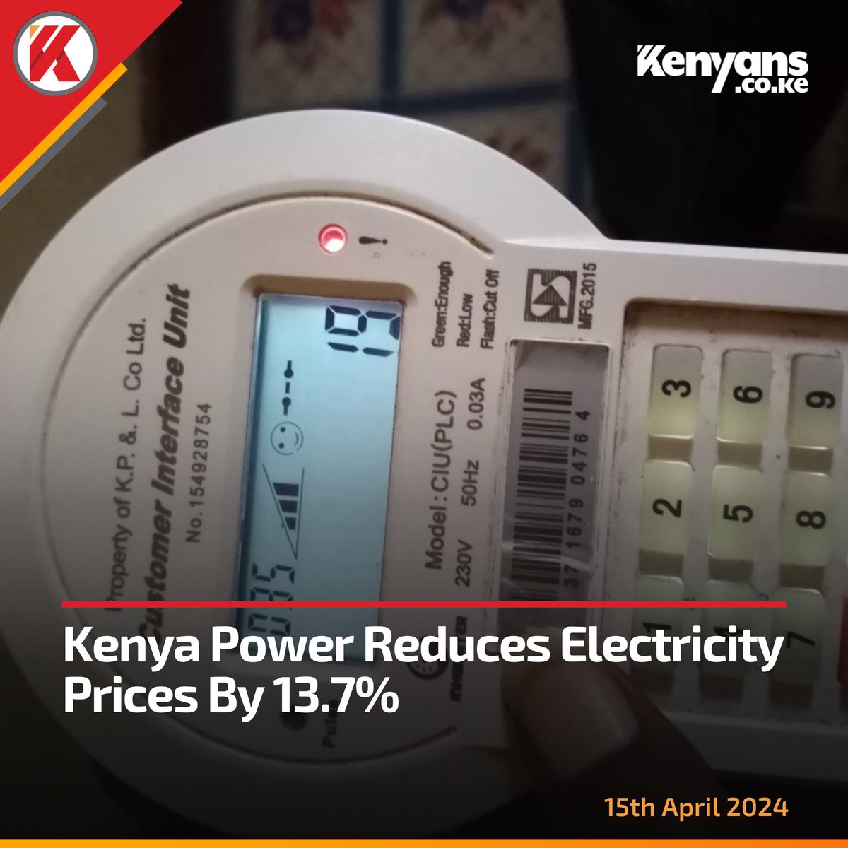 Kenya Power reduces electricity prices by 13.7%