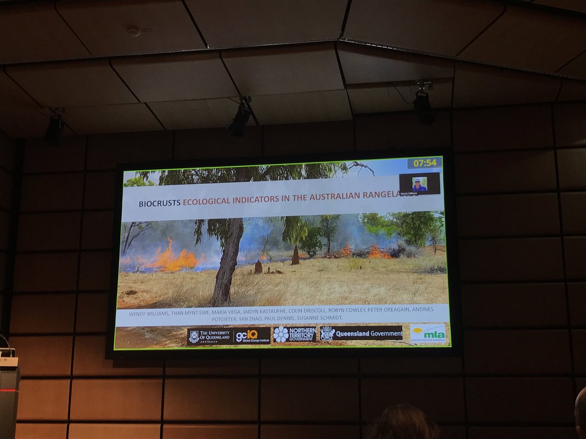 DrylandAlgae's tweet photo. All good things come in sets of three @ #EGU24. First intriguing insights 2 #Cyanobacteria diversity of San Nicholas by JR Johansen; followed by @briecology’s cyanosphere microbiomics, & then learning bout fire resilient cyano #biocrust in Australian #rangelands by W Williams. https://t.co/YPOm542hhh
