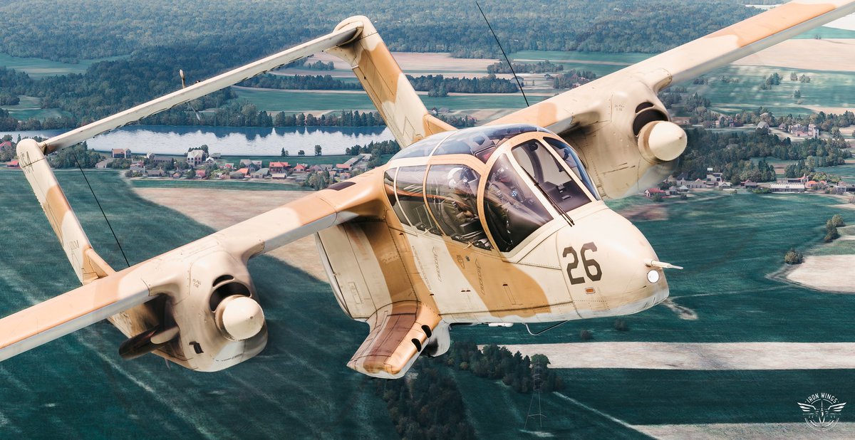 IronWings_VP's tweet image. North American Rockwell OV-10 Bronco
Dev: #AzurPoly
#MicrosoftFlightSimulator #Aviation #AvGeek #A2A #Bronco #virtualphotography #xbox #XboxSeriesX