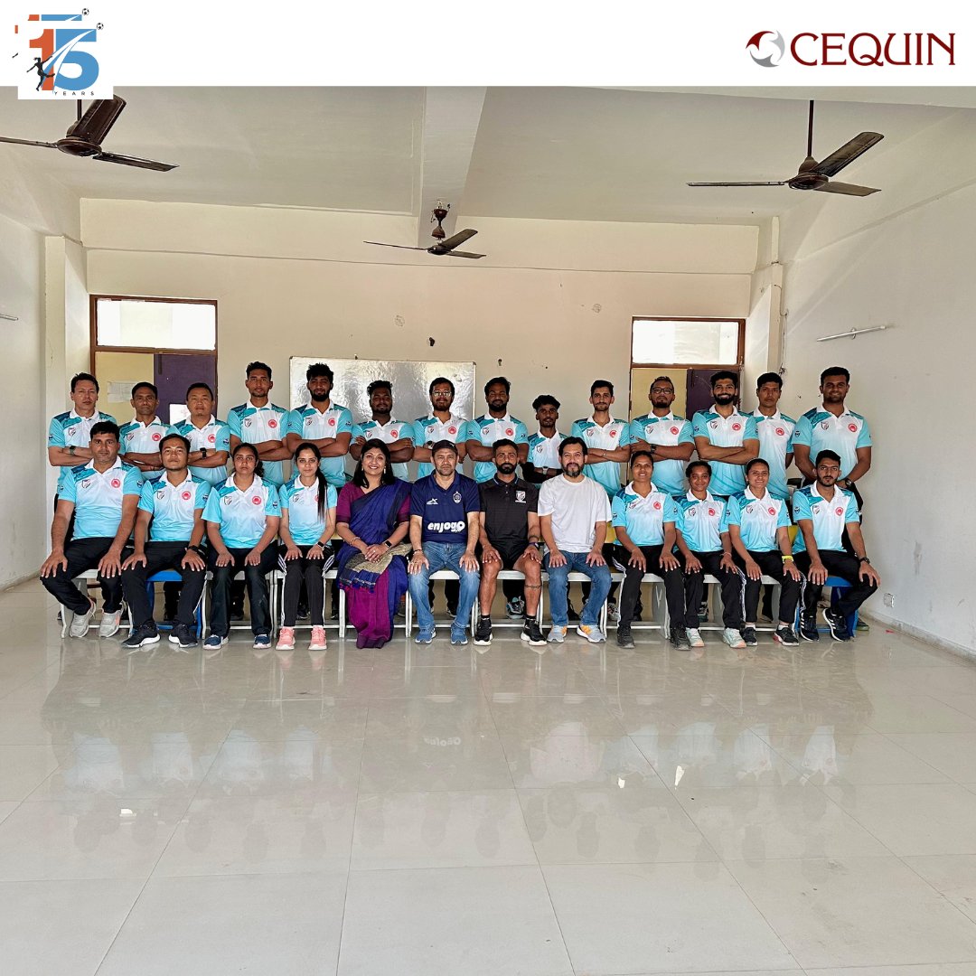 Saluting the dedication and skill of our CEQUIN coaches as they triumphantly earn their @AllIndiaFtbl AFC C Diploma! Congratulations to Anjali Saini Madhu Kumari Sangeeta Das Sangeeta Soni Here's to the next chapter of success and empowerment on the field!