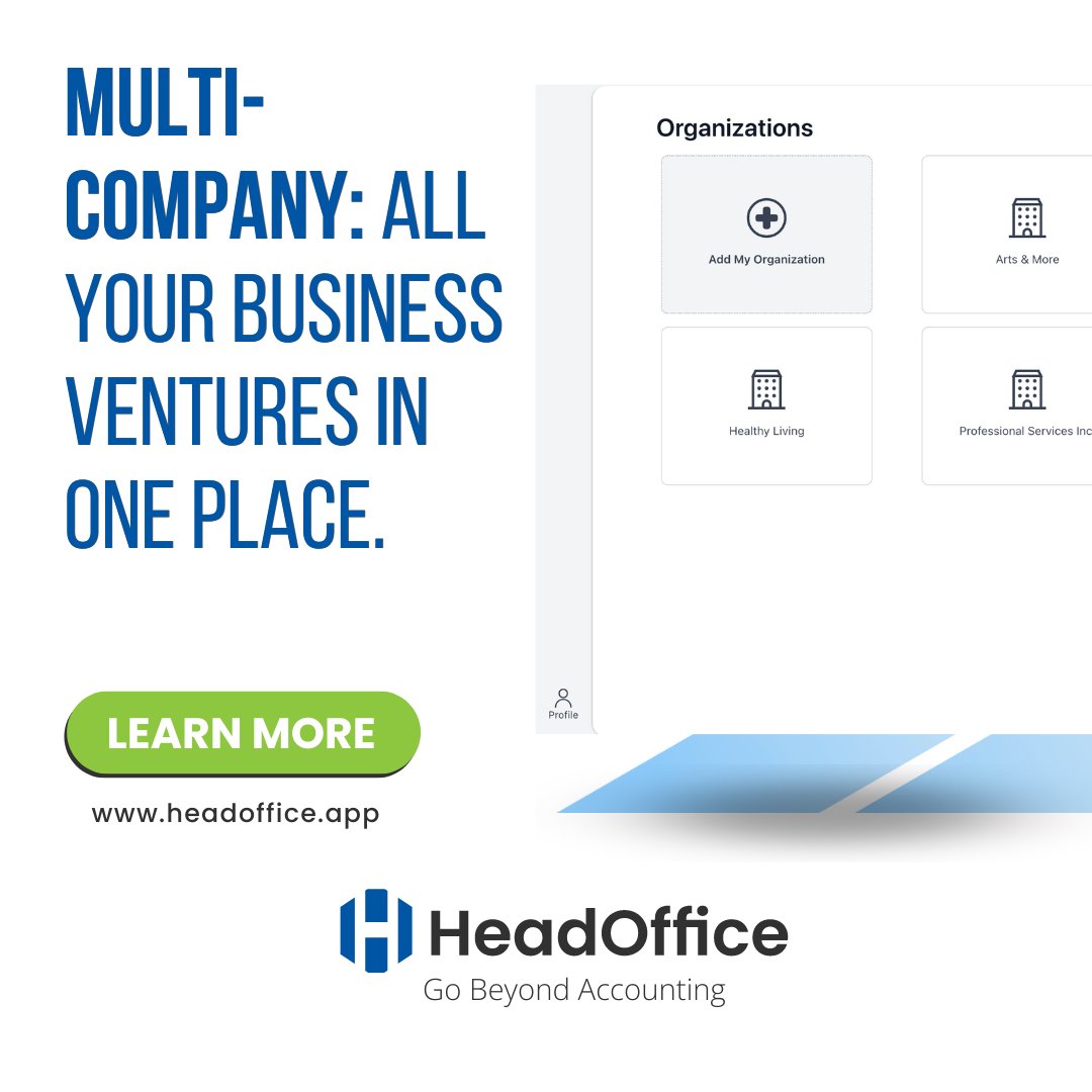 HeadOfficeApp's tweet photo. Simplify your operations by bringing all your ventures under one roof with HeadOffice. 

#BusinessSimplified #EntrepreneurLife #HeadOfficeApp https://t.co/SegF1zQXlZ