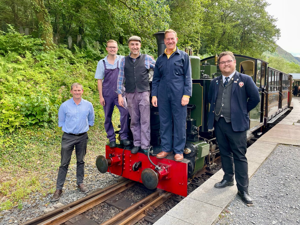 TONIGHT! 6:30pm on BBC 2, The Talyllyn Railway will be featured on Michael Portillo's 'Great Coastal Railway Journeys' - or you can watch it NOW on BBC iPlayer: bbc.co.uk/iplayer/episod…