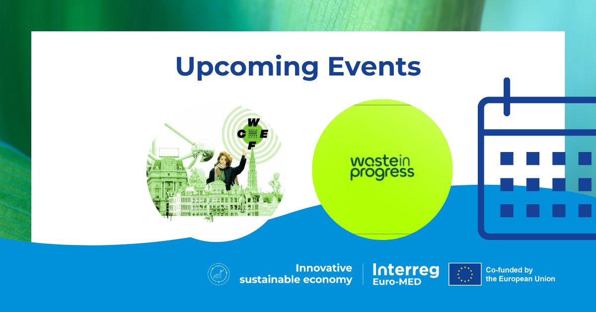 📝📢@CalderoPM, Project Manager and @MBR_cat, Project Coordinator, both from @BETA_TechCenter, will represent the Mission at two conferences this week!

🌍#wasteinprogress
🗓️16 April
📍Girona
wasteinprogress.net/en/

🔄@WCEF2024 
🗓️15-16 April
📍Brussels
wcef2024.com