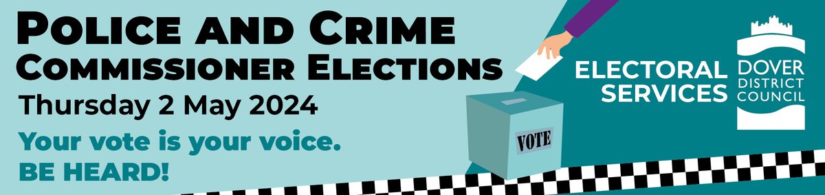 You need photographic ID such as a passport or driving licence to vote at a polling station. If you don’t have any photographic ID, you can apply for free Voter ID at gov.uk/voting-photo-id. The deadline to apply before the PCC elections on 2 May is 5pm on 24 April.