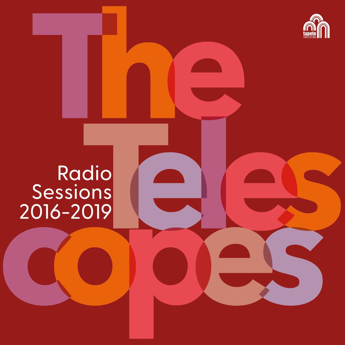Coming soon on @tapete.  #TheTelescopes Radio Sessions collects together the essence of three live session recordings in 3 different countries over a three year period between 2016-2019.  

Release date:  May 31st.   

Pre-order link: shop.tapeterecords.com/en/the-telesco…
