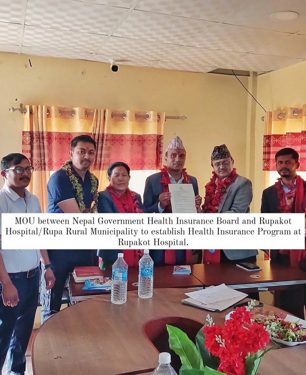 docSubaash's tweet image. Today marks the significant day for the entire community of Rupa Rural Municipality. National Health Insurance Program has been playing a vital role in achieving health equity across the country, and it is such a humble experience to be a part of this crucial initiative.